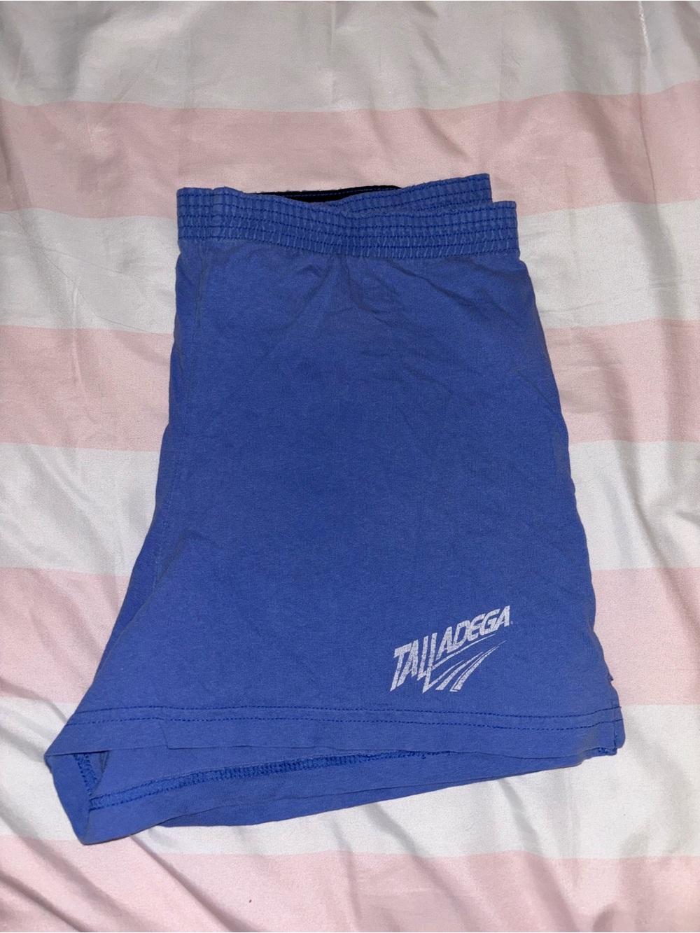 Talladega Blue Athletic Shorts
